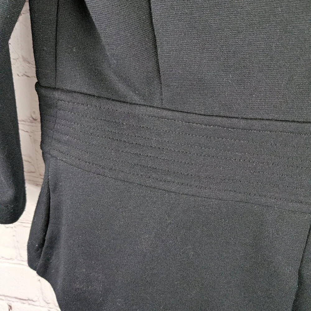 Isaac Mizrahi Black Cloth Blazer - Size 6